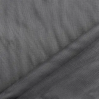 Tulle netting dark grey 160 cm