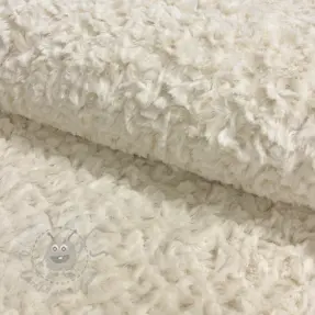 Faux fur Curly ecru