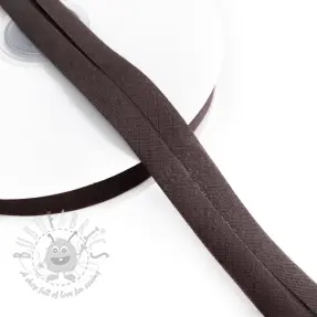 Bias binding cotton mocha