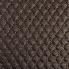 Faux leather MATELASSE ebene