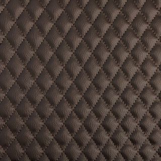 Faux leather MATELASSE ebene