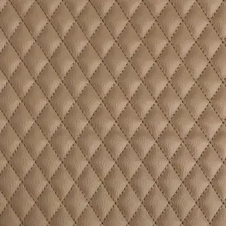 Faux leather MATELASSE taupe