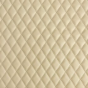 Faux leather MATELASSE mastic