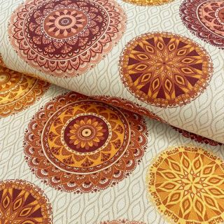 Decoration fabric premium Mandala circle