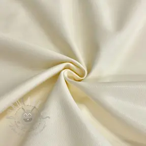 Faux leather ecru