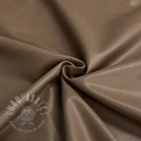 Faux leather taupe