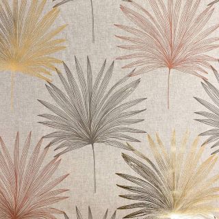 Decoration fabric Luxury palm metallic premium