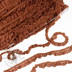 Elastic cotton lace brick