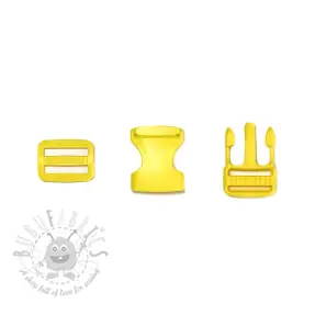 Bum Bag Clip 25 mm yellow
