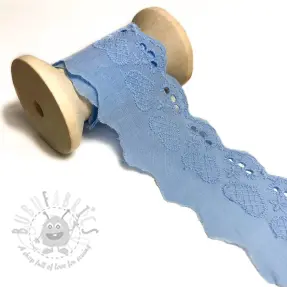 Lace Heart light blue