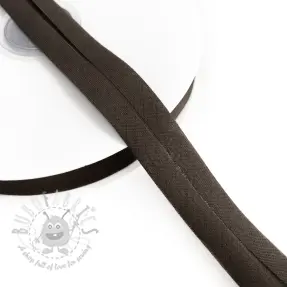 Bias binding cotton dark mocha