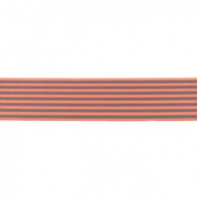 Elastic 4 cm Stripe salmon