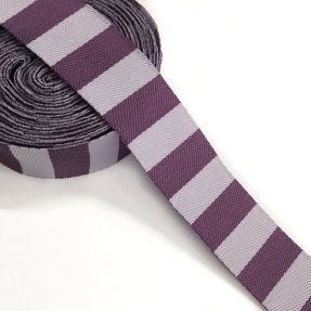 Ribbons Stripe purple