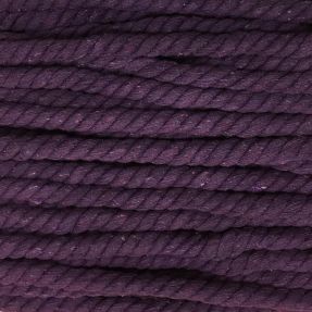 Cotton cord 12 mm purple