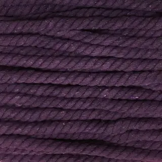 Cotton cord 12 mm purple