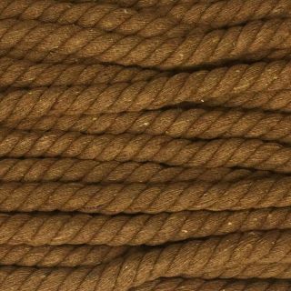 Cotton cord 12 mm brown