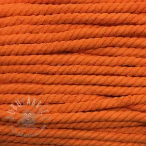 Cotton cord 12 mm orange