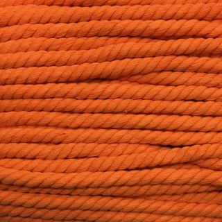 Cotton cord 12 mm orange