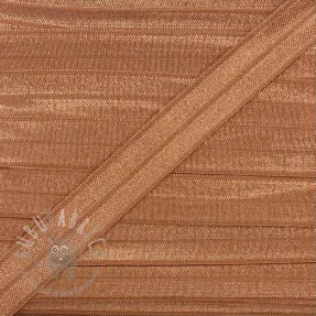 Bias binding elastic 15 mm dark salmon