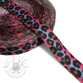 Ribbons Fantasy Panther fuchsia