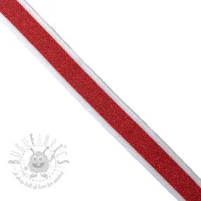 Trouser Side Stripe LUREX red