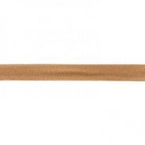 Bias binding jersey brown