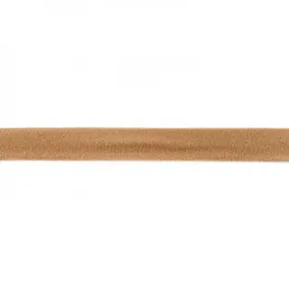 Bias binding jersey brown