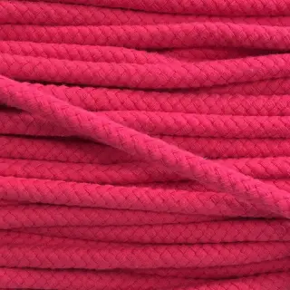 Cotton cord 8 mm fuchsia