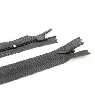 Blind Zippers hidden indivisible 25 cm Dark Grey