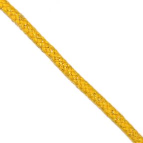 Lurex cord 10 mm yellow