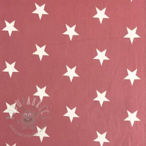 Cotton fabric Stars blush