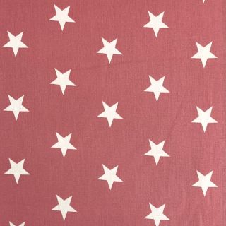 Cotton fabric Stars blush