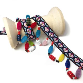 Ribbons Beads 6