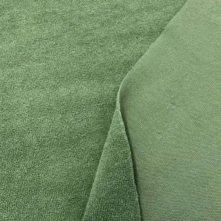 Stretch toweling old green