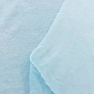 Stretch toweling light blue