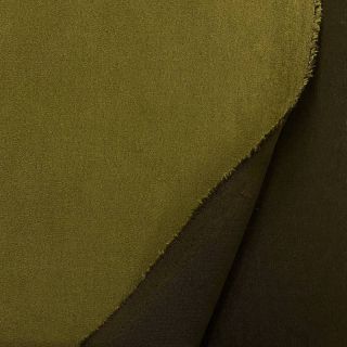 Suede stretch army green