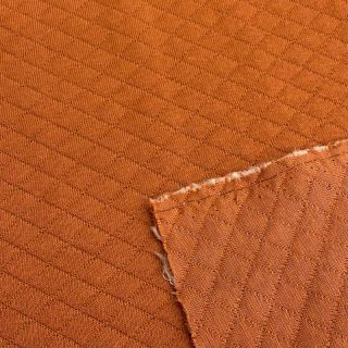 Stepped sweat fabric rust