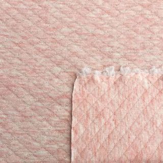 Stepped sweat fabric rose melange