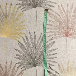 Decoration fabric Luxury palm metallic premium