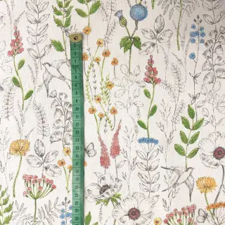 Decoration fabric premium Wildflower field