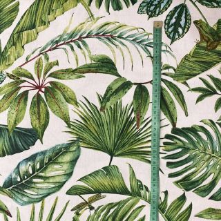 Decoration fabric premium Botanical leaves