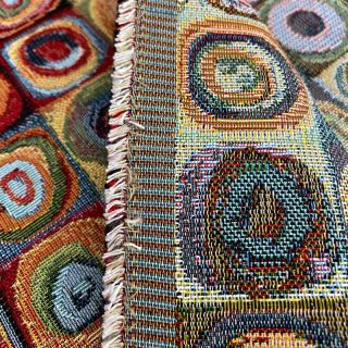 Decoration fabric GOBELIN PREMIUM Colourful boxes