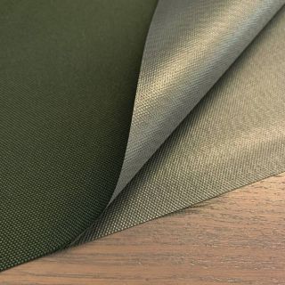 Water-reppellent fabrics dark green
