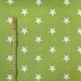 Cotton fabric Stars grey