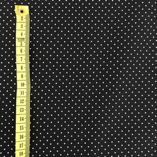 Cotton fabric Petit dots yellow