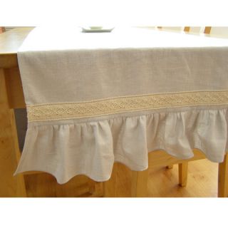 Linen enzyme washed ecru