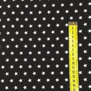 Cotton fabric Petit stars light rose