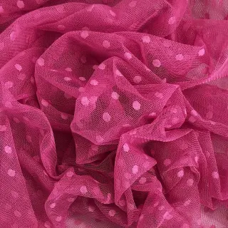 Tulle netting SPOT dark fuchsia