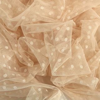 Tulle netting SPOT champagne