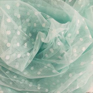 Tulle netting SPOT light mint